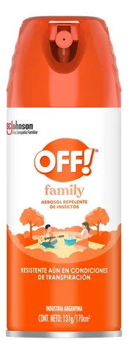 comprar Repelente Para Mosquitos Off! Family Aerosol 170cc