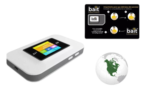 Modem Mifi Rj45 Inalambrico Internet 4g Telcel Wifi Portatil