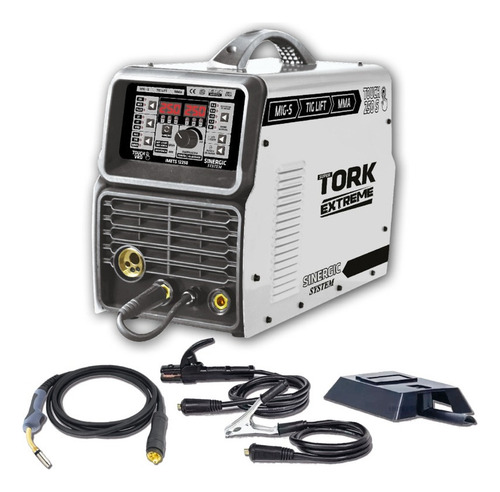 Maquina De Solda Inversora Multiprocesso 250 Amp Touch Tork Frequência 50/60hz 220v