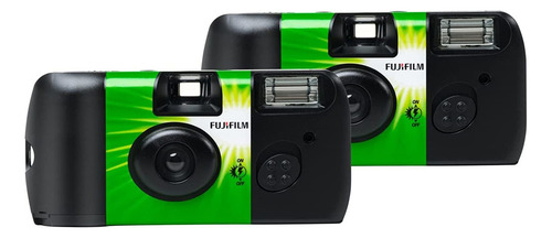 Pack 2 Unidades Fujifilm Quicksnap Flash 400 Cámara con Flash