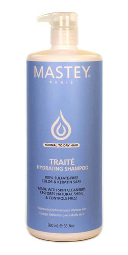 Mastey Paris Traite Champú Para Normal A Cabello Seco 32 .