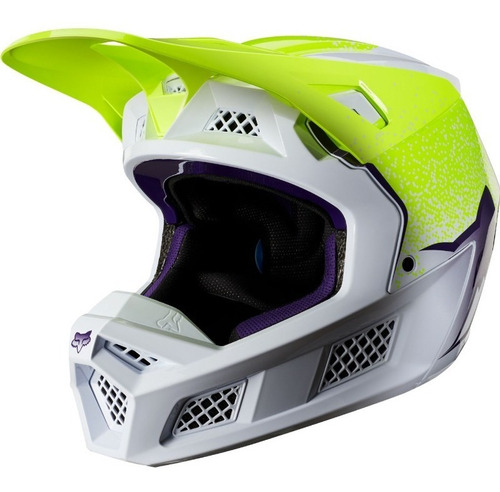 Casco Fox V3 Carbon Fi Fluid Inside Mvrs Visera Imantada Qpg