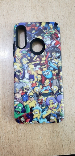 Funda Los Simpsons  Compatible Con Motorola E6 Plus