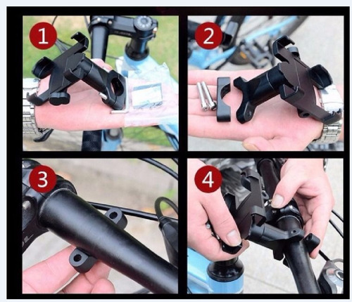 Soporte Para Celular Moto/bicicleta, Base Porta Teléfono