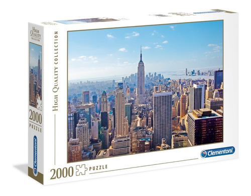 Rompecabezas Clementoni 2000 Pzs Nueva York Puzzle La Plata