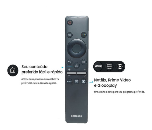 Imagem 5 de 5 de Controle Remoto Samsung Smart Tv 4k Un50tu7020gxzd Original