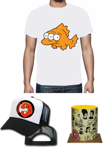 The Simpson Combo Mugs + Gorra + Camiseta