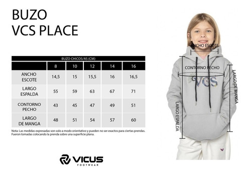 Imagen 4 de 5 de Buzo Vicus Vcs Place Gris Prada