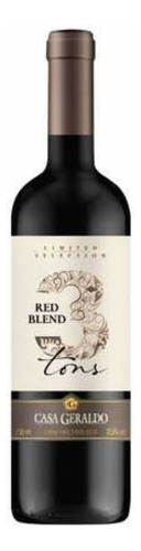 Red Blend Três Tons Seco 750ml