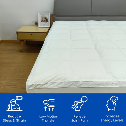 Greaton, Protector De Colchón, Funda De Almohada De Algodón
