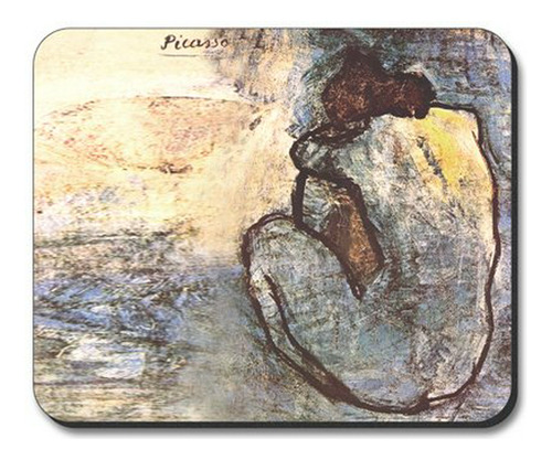 Mouse Pad Blue Nude De Picasso