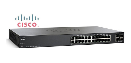 Imagen 1 de 3 de Switch Cisco Smb Sg200-26 Adm. L2 24 Puertos Gigabit + 2sfp