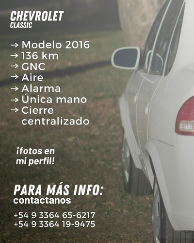 Chevrolet Classic 1.4 Ls Abs Airbag 2016