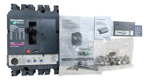 Disjuntor Nsx160h Mic 2.2m 150a 3p C16h32m150 - Schneider