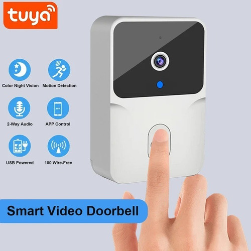 Video Vigilancia Mini Doorbell Wi-fit Timbre Camara Recargab