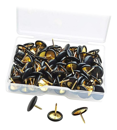 200x Chinchetas Con Reverso Plano Chinchetas Tableros De