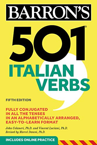 501 Verbos Italianos (501 Verbos De Barron)
