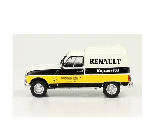 Llm -  Inolvidables Reparto Y Servicio 8 - Renault 4f  1/43