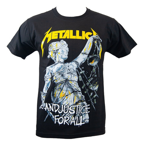 Imagen 1 de 4 de Metallica - And Justice For All - Remera