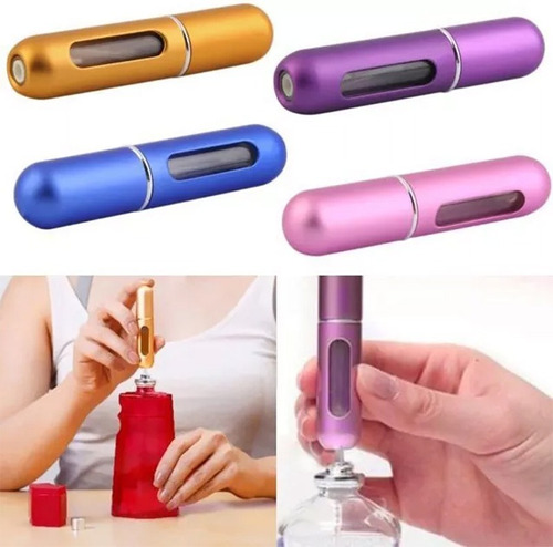 Mini Perfumero Portatil Recargables De 5ml