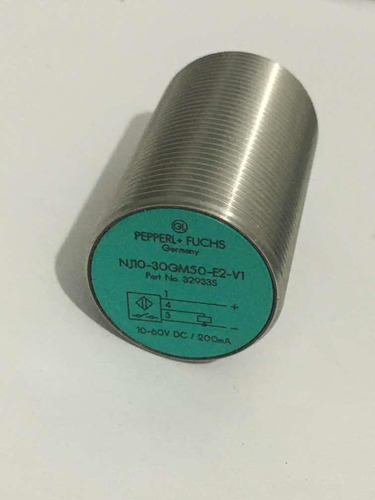 Nj10-30gm50-e2-v1 Sensor Pepperl Fuchs M12  Pnp N.o 