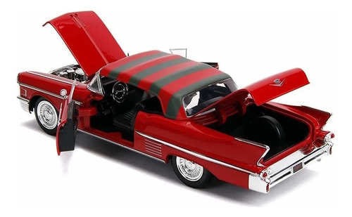 Freddy Krueger & 1958 Cadillac Series 62 1:24