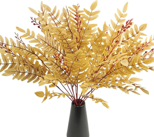 Tallos De Vegetacion Artificial Helechos Artificiales Par