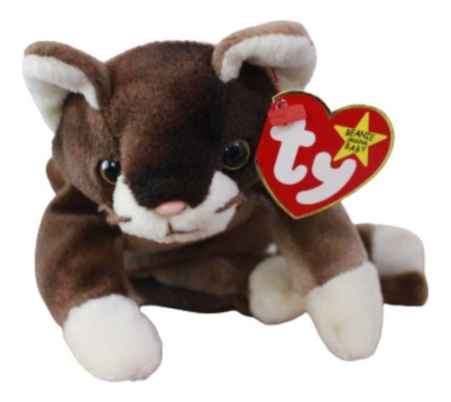 Peluche Gato Ty 24cm Original Pounce Caj(66)