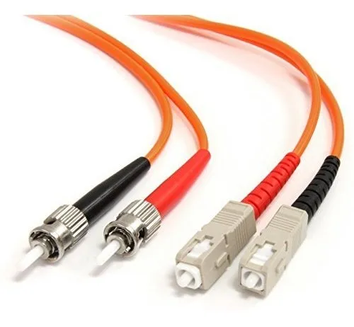 Startech.com Cable De Fibra Óptica De 2 M, Dúplex Multimodo