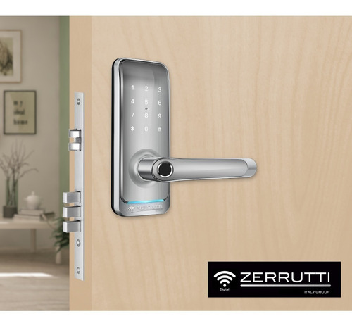 Imagen 5 de 10 de Cerradura Digital Inteligente Zerrutti Ze 8030 + Gateway