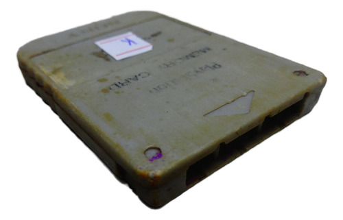 Memory Card Psone Playstation 1 Ps1 Cod K Cinza (Usado)