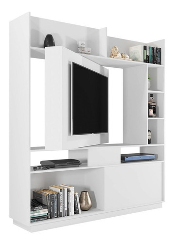 Estante Home Divisor De Ambientes Para Tv Até 50 Pol. Versus