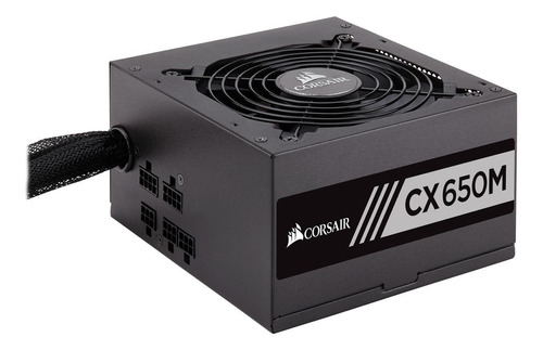 Imagen 1 de 1 de Fuente de poder para PC Corsair CX-M Series CX650M 650W black 100V/240V
