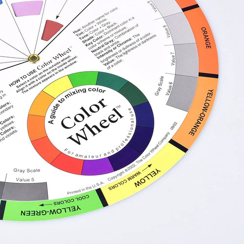Guías De Mezcla De Colores, Juego De 2 Juegos De Ruedas De C