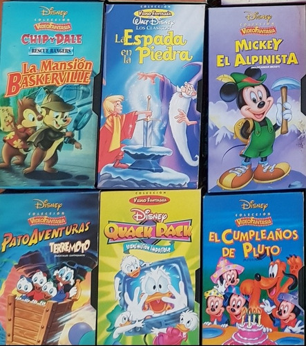 Coleccion 41 Vhs Todo Disney Videofantasia