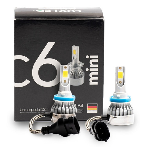 Kit Cree Led C6 Mini Sin Cooler - H11