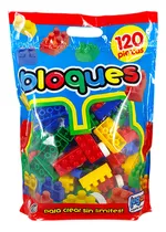Comprar Bloques X120 Piezas Ladrillos Bloques Encastre Ruedas Jugar Cantidad De Piezas 120