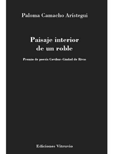 Libro Paisaje Interior De Un Roble - Camacho Arã­stegui, ...