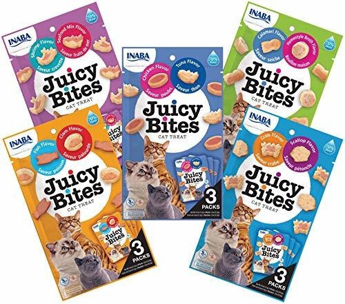 Botana - Inaba Juicy Bites Moist Bite-sized Cat Treats - Hum