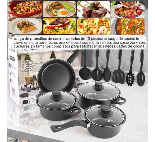 39%off Conjunto De Utensílios De Cozinha De 13 Peças,
