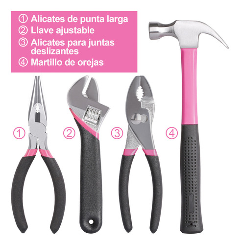 Set de herramientas Thinkwork TW6025 122 piezas con bolso transportador