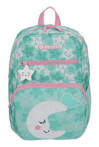 Mochila Escolar Xtrem Bolt Mint Moon