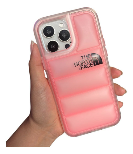 Funda Case The North Face Mate Para Iphone 2 En 1 Rosa Iphone 11 Pro Max