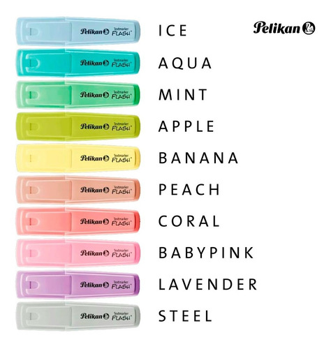 Pack Petalos Flash Pastel X 10