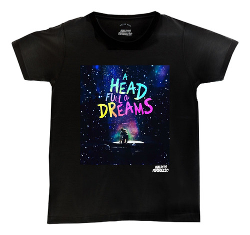 Coldplay Head Full Of Dreams - Remera 100 % Algodón 