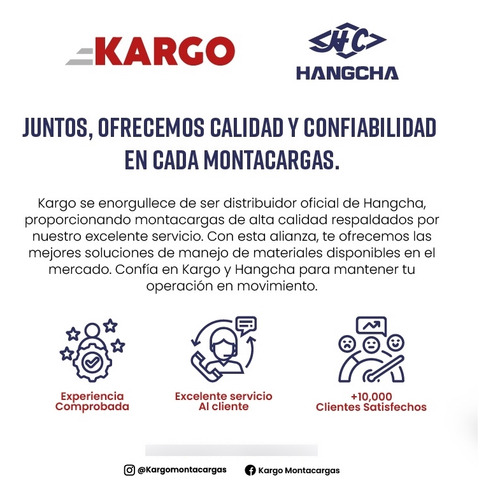 Montacargas Jac Diesel Y Gas Lp Diferentes Capacidades Nuevo