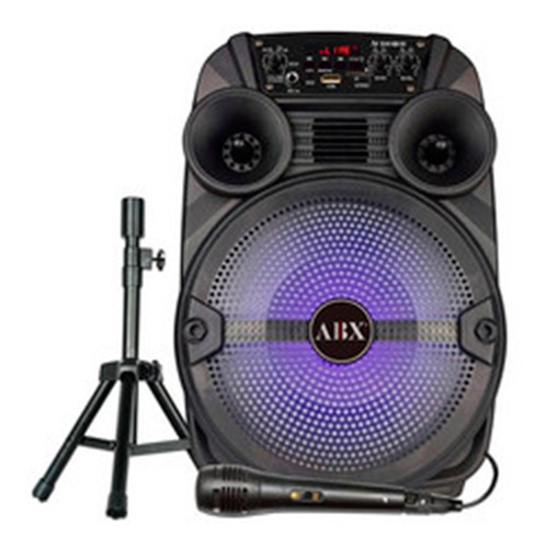 Bocina Audiobox Abx-83s Bt Inalámbrica Usb Sd Radio 1100w