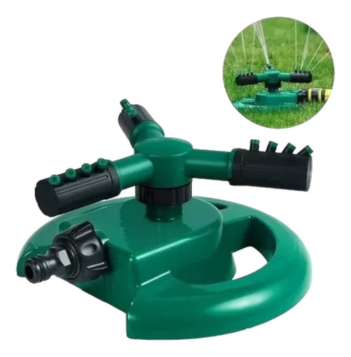 Aspersor Riego Automático Césped Jardín Regador Giratorio