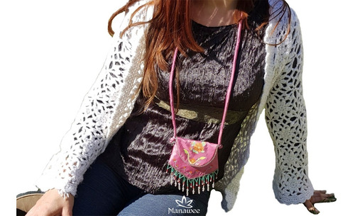 Mini Bag Manawee Mujer Cartera Monedero Boho Hippie Chic