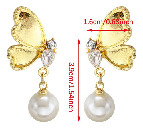 Pendientes Colgantes Con Forma De Botón, Joyería